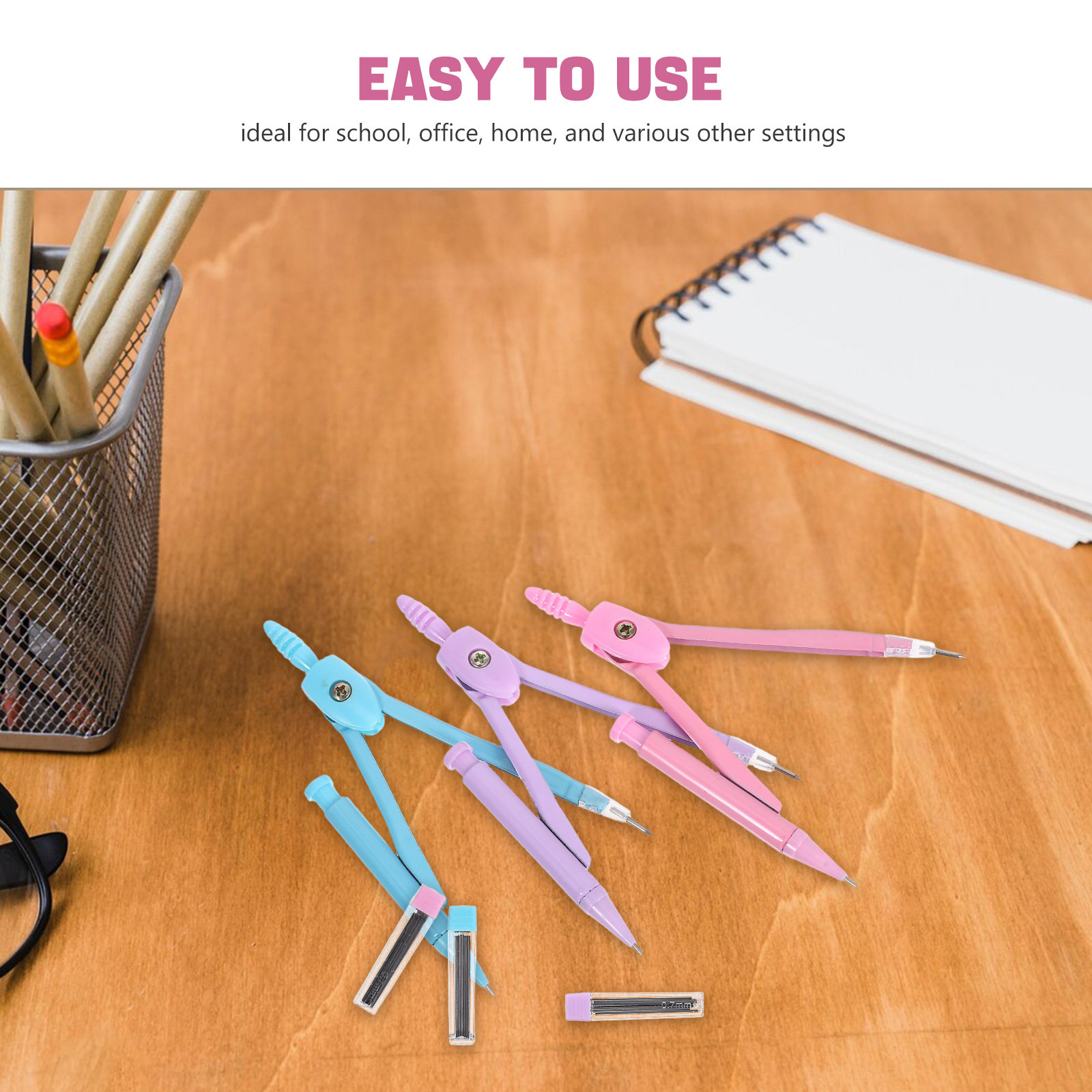 Metal Compass Set for Geometry - Math Geometry Set With Compass recension och pris