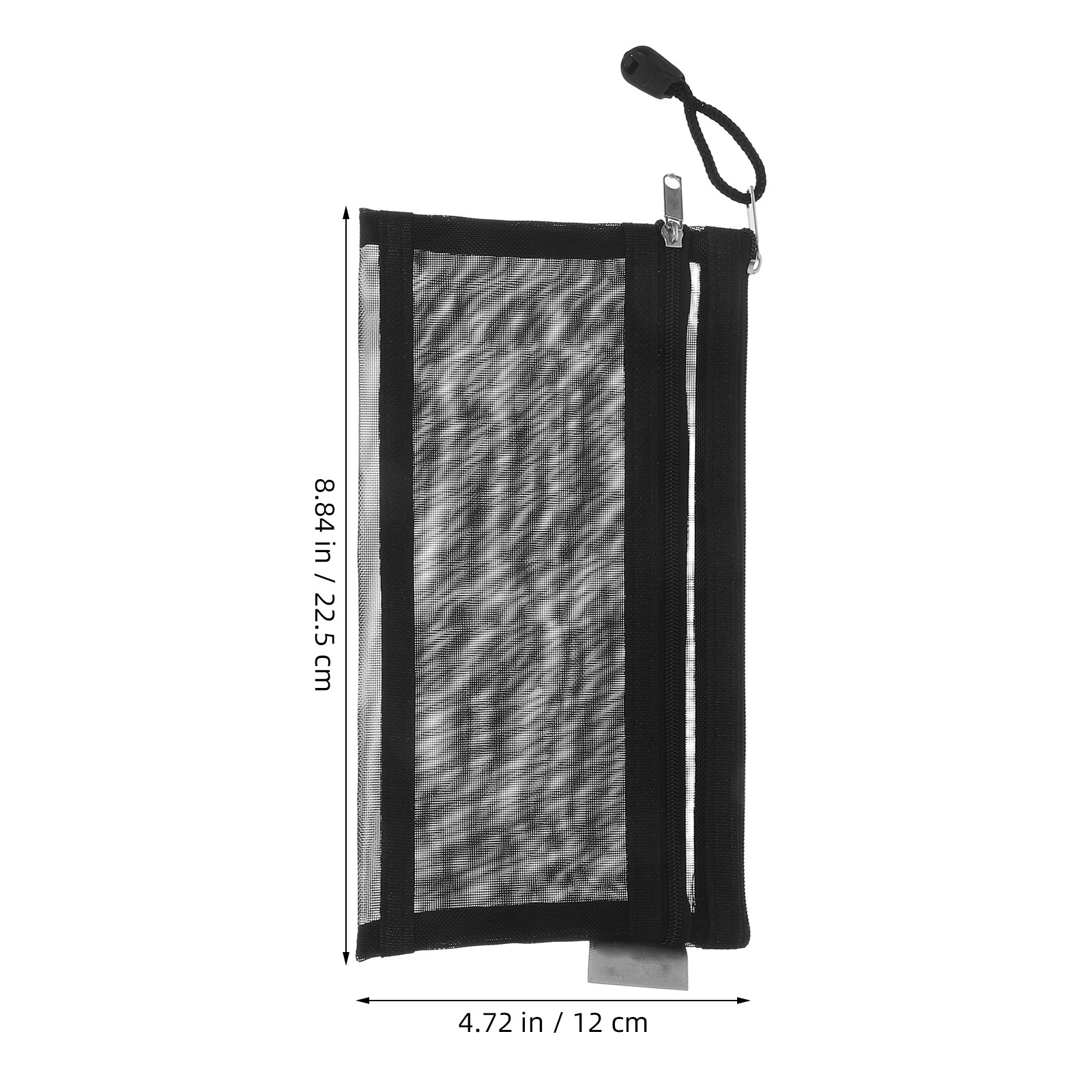 6Pcs Clear Double Layer Nylon  - Clear Mesh Pencil Pouch For Exam recension och pris