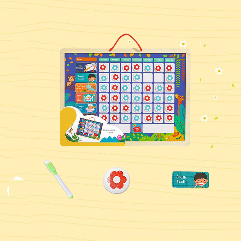 Magnetic Responsibility Chart  - Kids Magnetic Reward Chart Board recension och pris