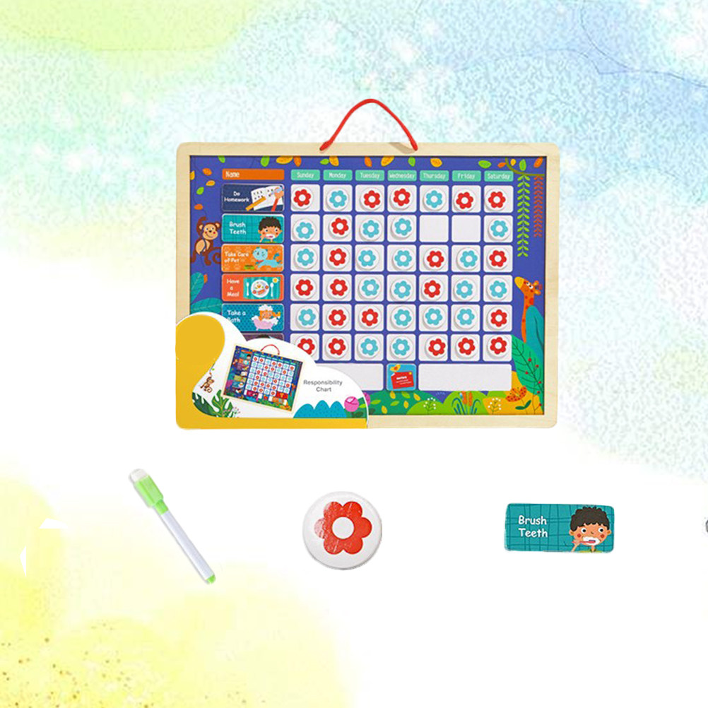 Magnetic Responsibility Chart  - Kids Magnetic Reward Chart Board recension och pris