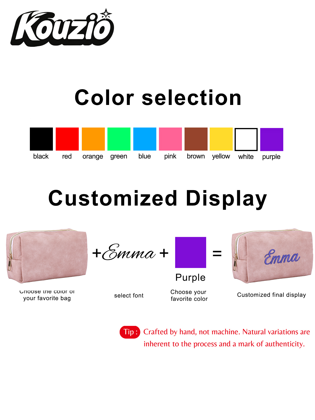 Large Square Faux Suede Custom - Stationery recension och pris