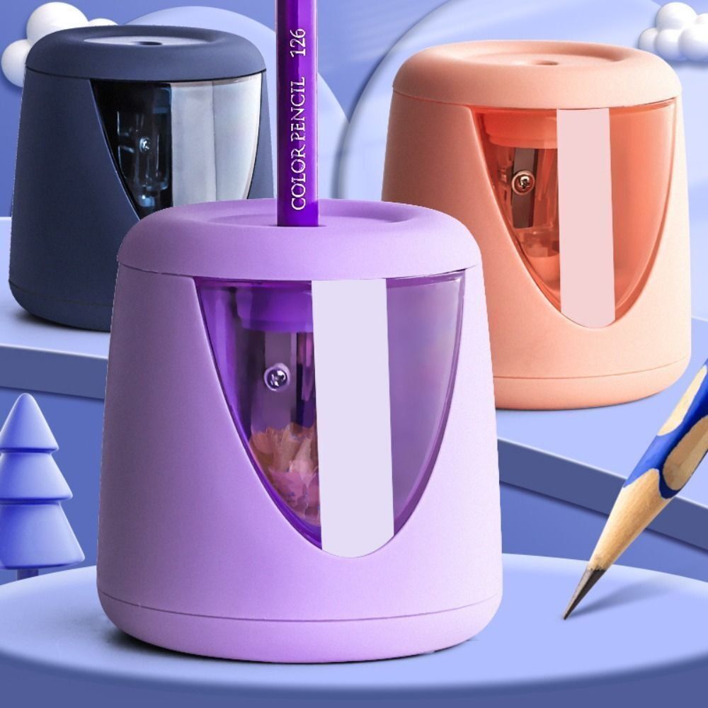 Sticker Office School Supplies - Electric Pencil Sharpener Usb recension och pris