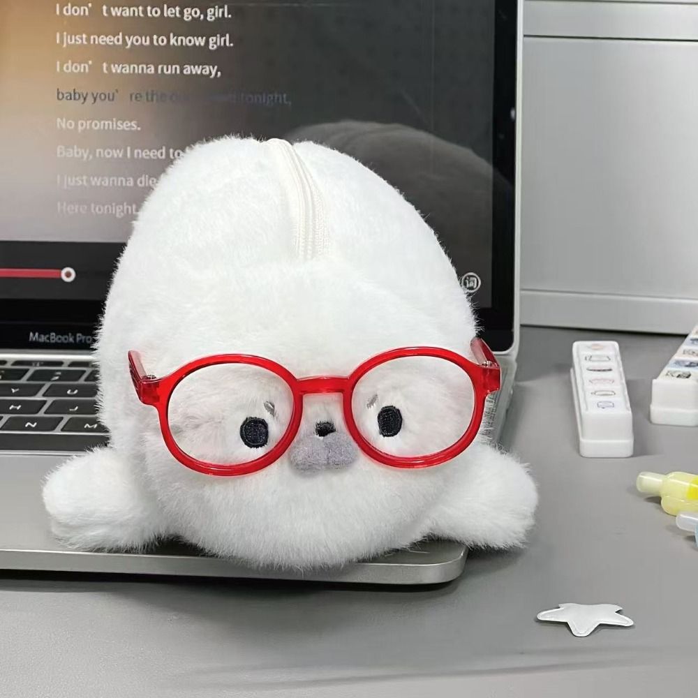 Funny Seal Doll Pencil Case La - Aesthetic Large Pencil Case Pouch recension och pris