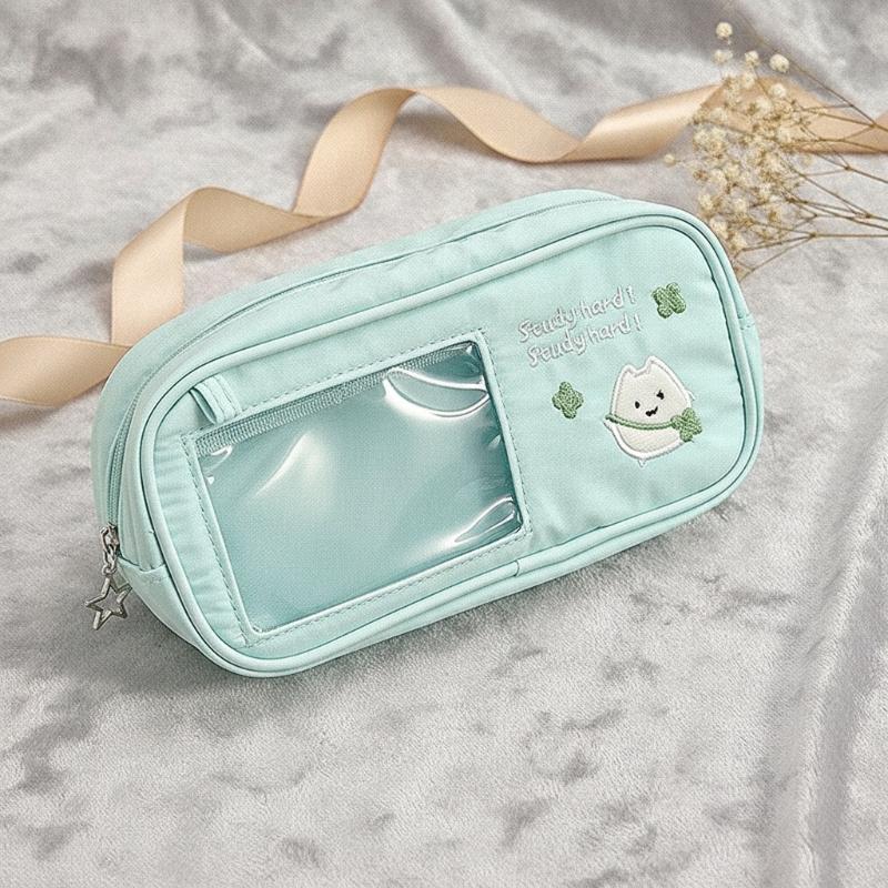 Cute Pencil Case Pens Pouch La - Aesthetic Large Pencil Case Pouch recension och pris