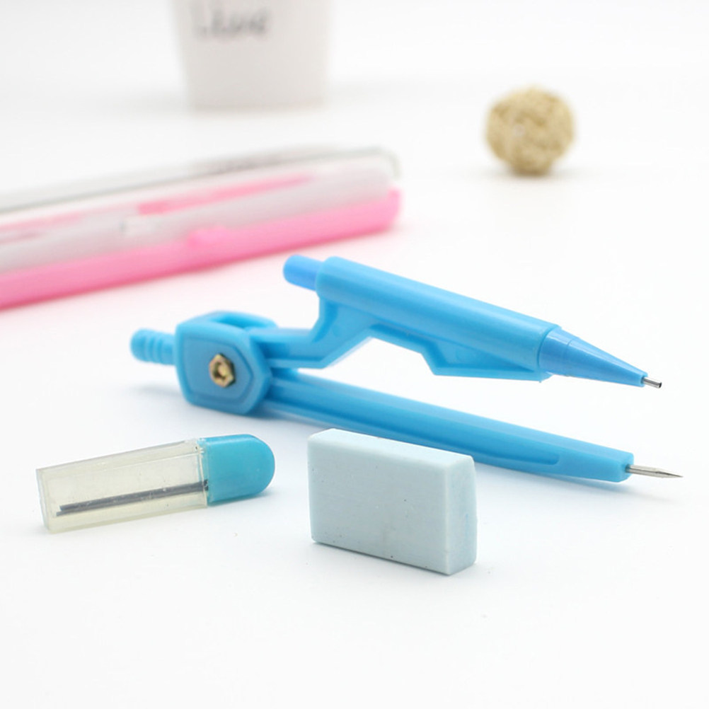 3Pcs Automatic Pencil Compass  - Math Geometry Set With Compass recension och pris