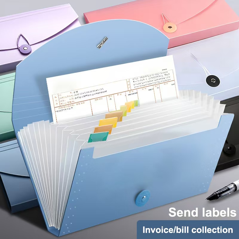 Expanding File Organizer with  - Expandable Accordion File Folder 13 Pockets recension och pris